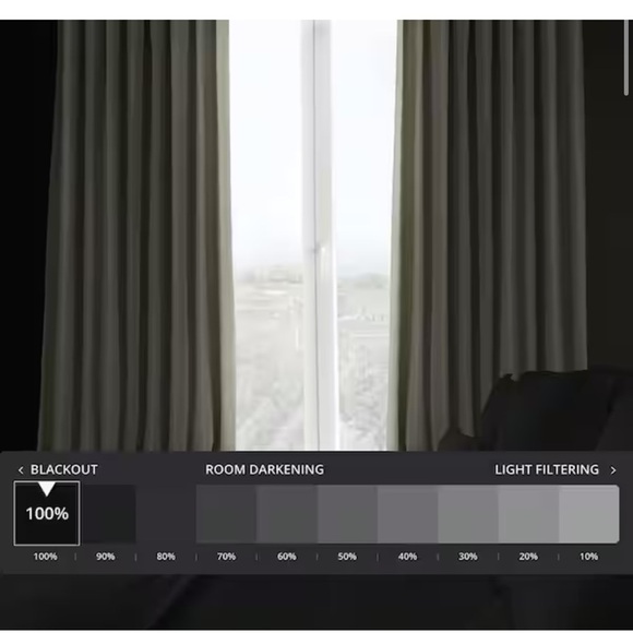 Signature Doublewide Blackout Curtain Signature Velvet - Extra Wide - Cool Beige - Picture 2 of 6